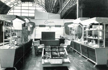 An exhibvition of CHance optical glass